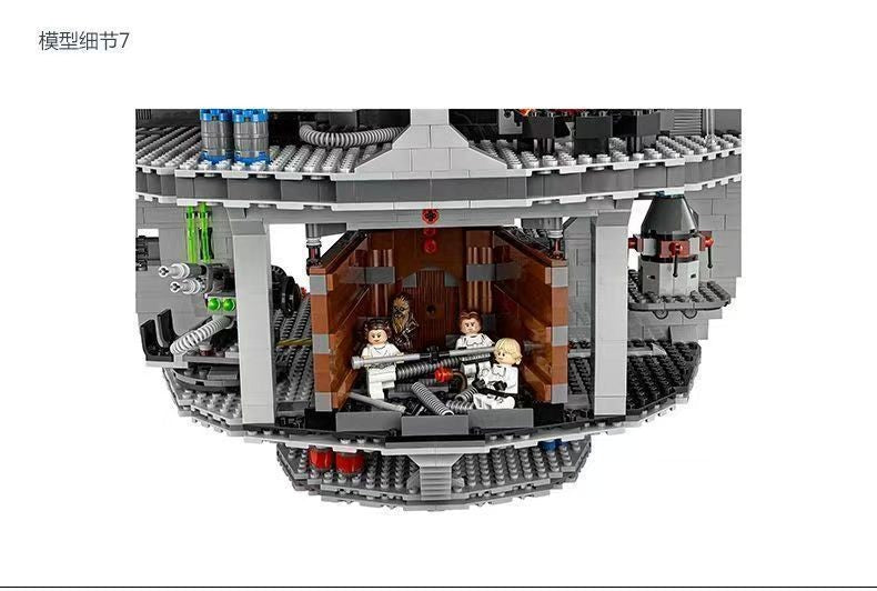 2026 MOC 4016pcs Star Wars - Death Star Building Blocks Replica With Minifigs