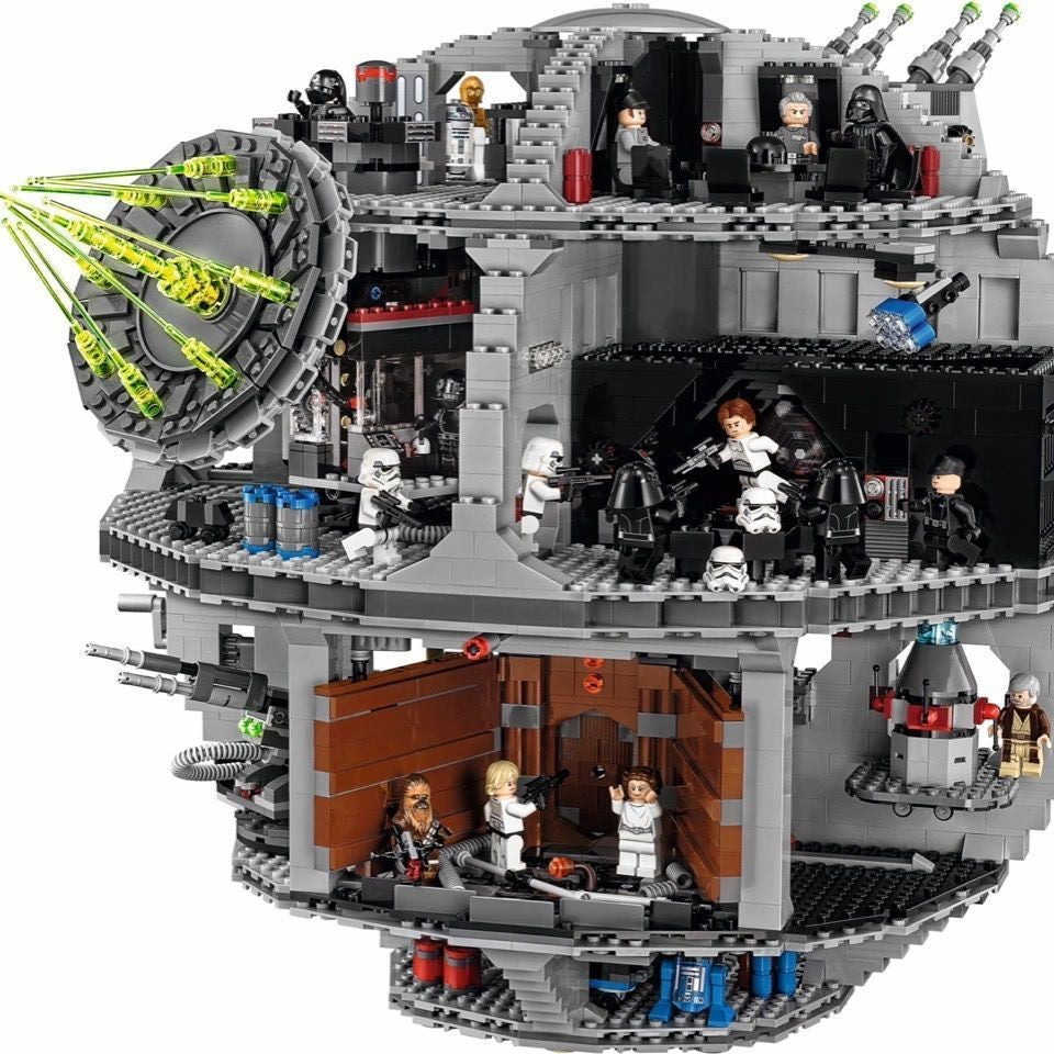 2026 MOC 4016pcs Star Wars - Death Star Building Blocks Replica With Minifigs