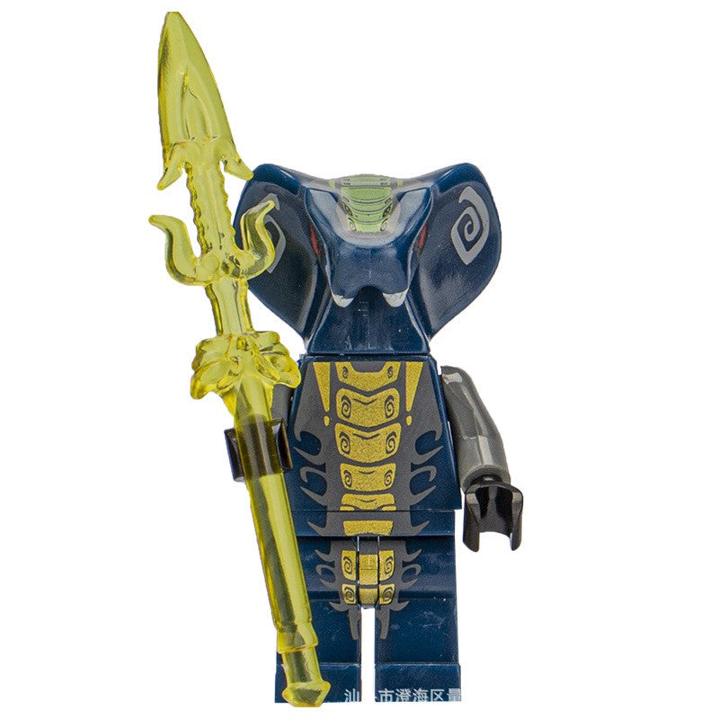 24pc Ninjago Minifigure Set Serpentine Pythor Skalidor Building Block Toy