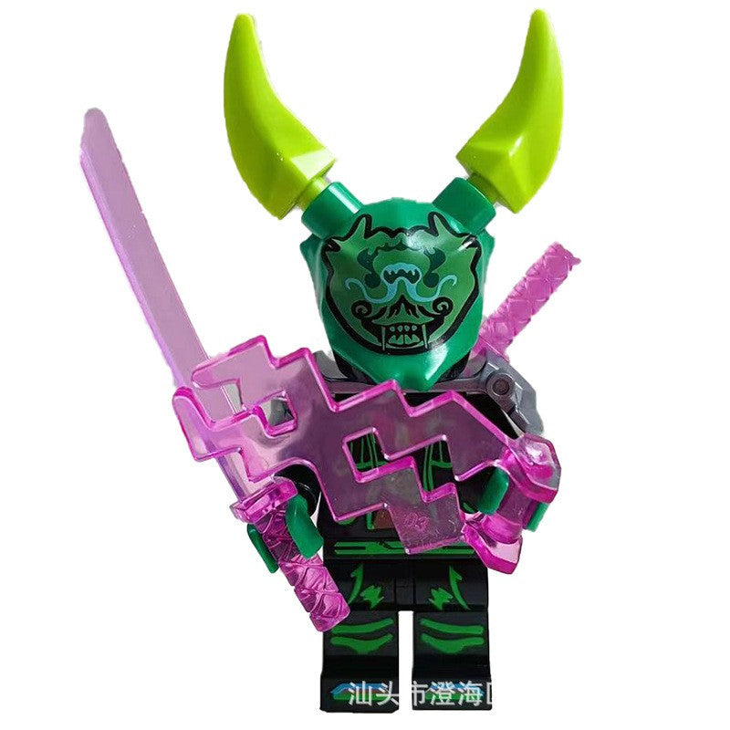 24pc Ninjago Minifigure Set Serpentine Pythor Skalidor Building Block Toy