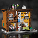 Ashley's 2-Story House Building Blocks Set with LED Lights - Creative Modular