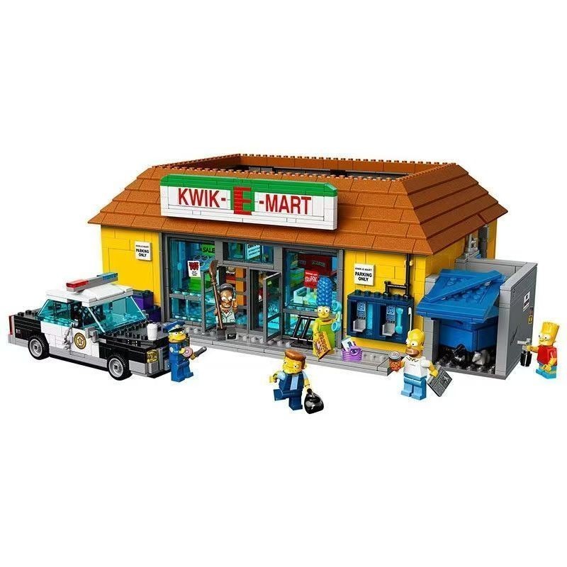 NEW 2179pcs The Simpsons E-Mat Building Block Bricks Set New & Sealed 2026