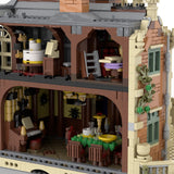 Moc The Haunted Manor 3944 Gothic Revival Style Architecture Building Block SET