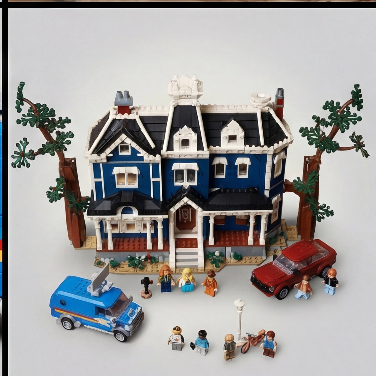 NEW 2593pcs Stranger Things Creel House Toy MOC Building Block Set Unbranded