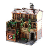 MOC Juliet's Former Residence Street View Building Block Model Set Ornament Toy