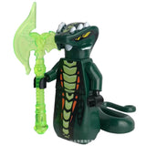 24pc Ninjago Minifigure Set Serpentine Pythor Skalidor Building Block Toy