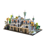 The Ringss Medieval Architecture Rivendells Scene Model Building Blocks Toy Gift