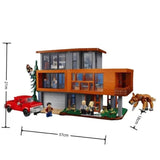 NEW 2001pcs The House of the Cullens from Twilight Building Block Set 7 Figures