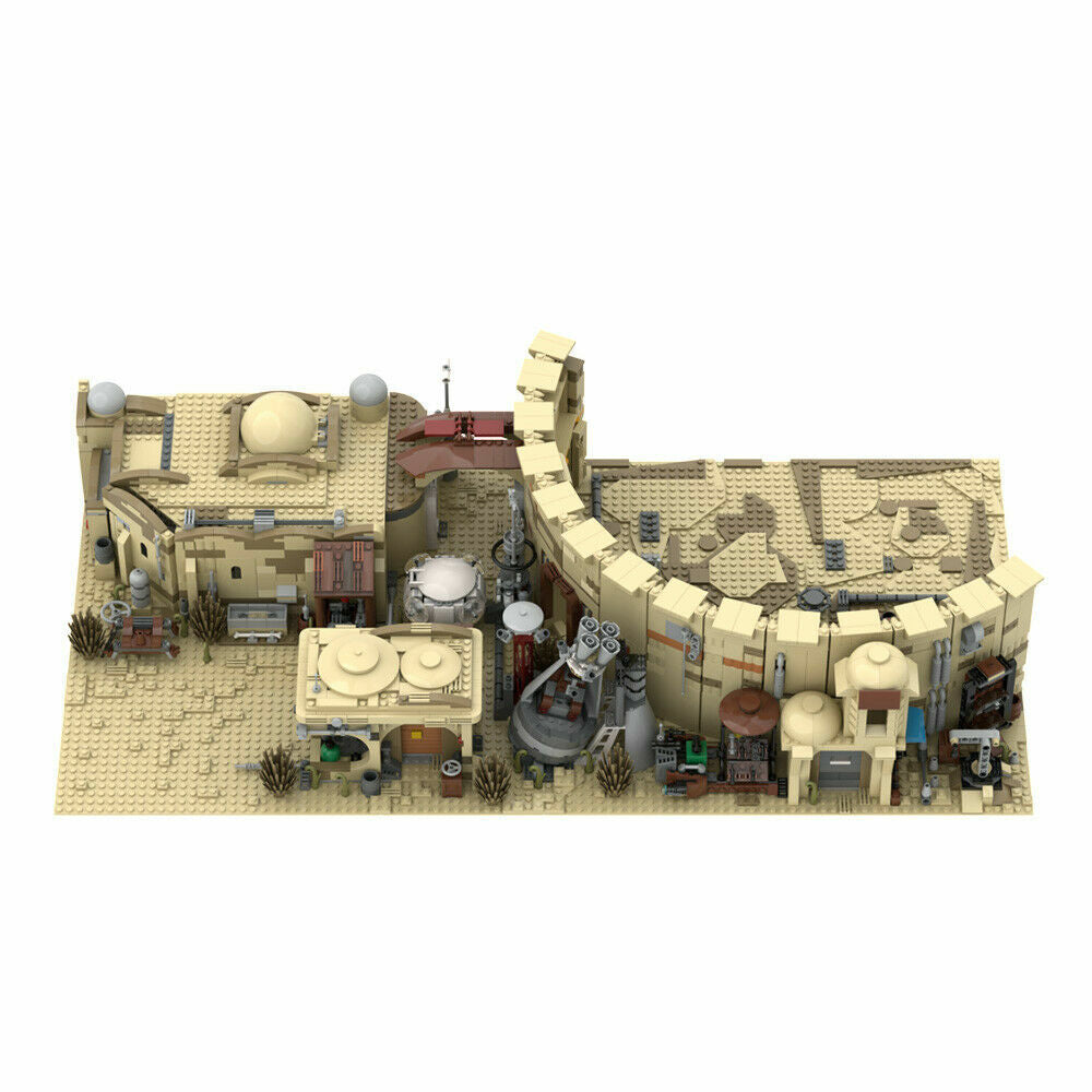 Mos Eisley Spaceport on Tatooine 3238 Pieces Building Toys Set MOC Build Gift