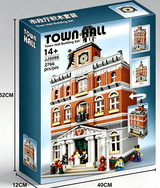 MOC 2854PCS Block Set Creator Expert Modular Buildings - Town Hall