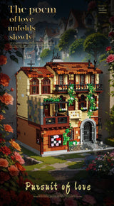 Juliet Balcony Building Blocks Set - Townhouse Architecture Brick Model