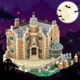 Moc The Haunted Manor 3944 Gothic Revival Style Architecture Building Block SET