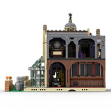 Moc The Haunted Manor 3944 Gothic Revival Style Architecture Building Block SET