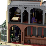 Moc The Haunted Manor 3944 Gothic Revival Style Architecture Building Block SET