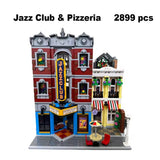 NewMOC 2899pcs Building Block Set Creator Expert Modular Buildings - Jazz Club