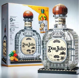 Whiskey Bottle Building Blocks Set Creative Wine Decor Gift for Adults Collector