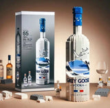 Whiskey Bottle Building Blocks Set Creative Wine Decor Gift for Adults Collector