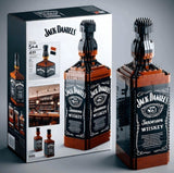 Whiskey Bottle Building Blocks Set Creative Wine Decor Gift for Adults Collector