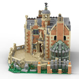 Moc The Haunted Manor 3944 Gothic Revival Style Architecture Building Block SET