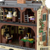 Moc The Haunted Manor 3944 Gothic Revival Style Architecture Building Block SET