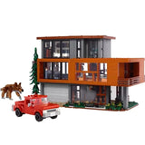 NEW 2001pcs The House of the Cullens from Twilight Building Block Set 7 Figures