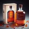 Whiskey Bottle Building Blocks Set Creative Wine Decor Gift for Adults Collector